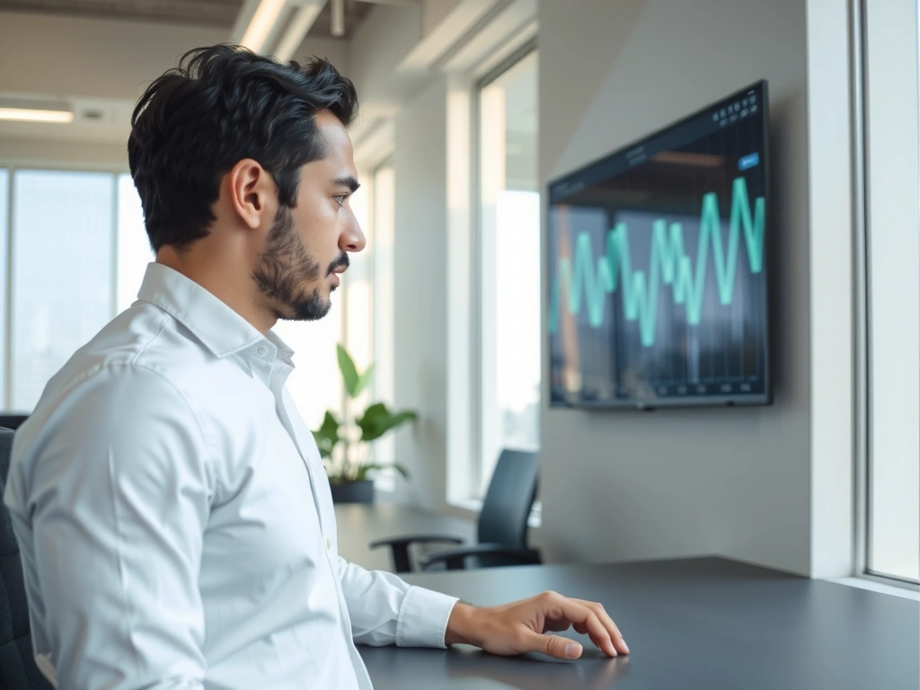 Analista de Pampa Data Systems evaluando patrones de mercado